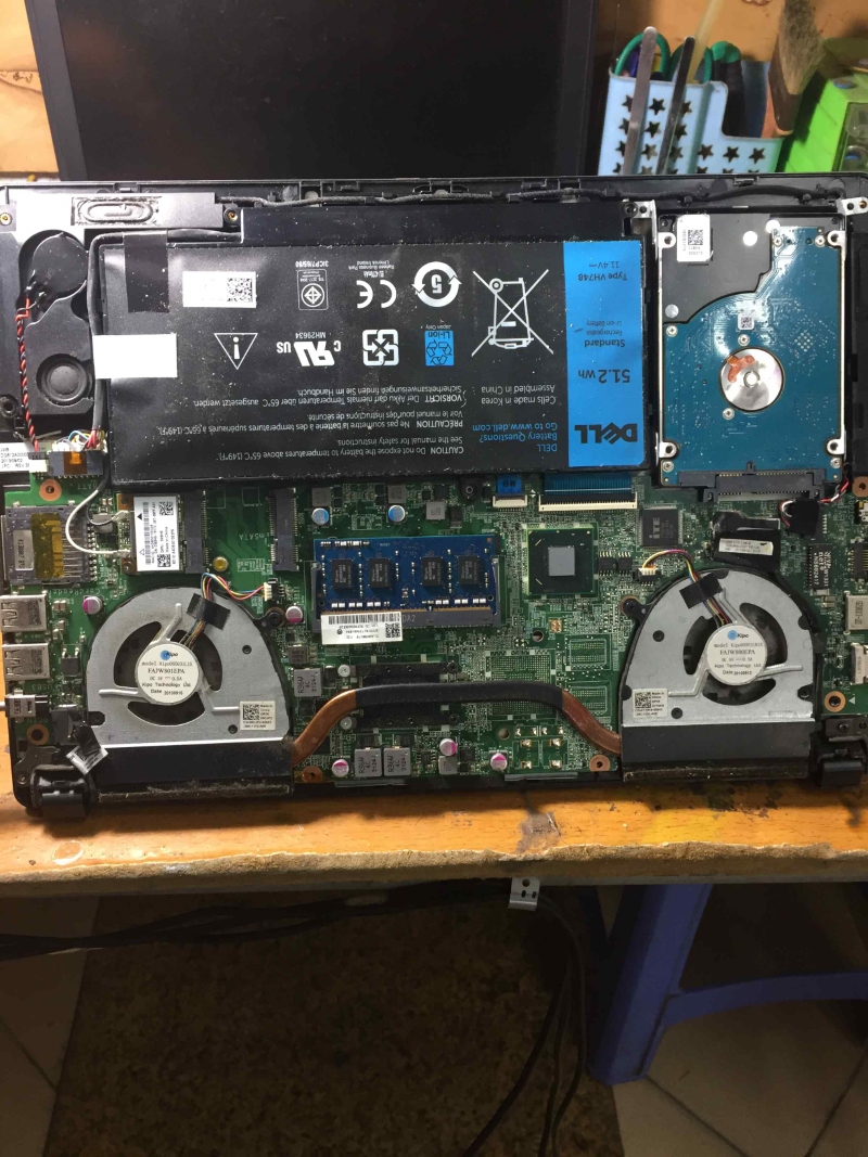 Thẩm định và chẩn đoán lỗi laptop