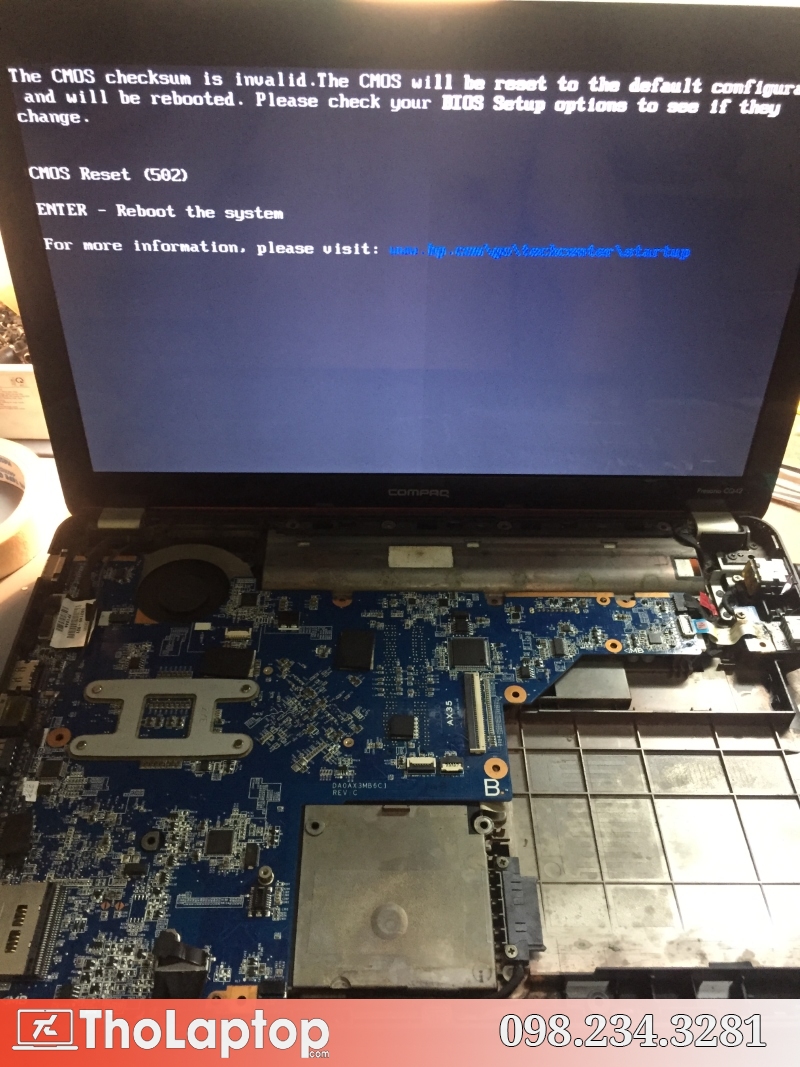 2. Các lỗi thường gặp trên laptop HP và dịch vụ sửa chữa tại ThoLatop
